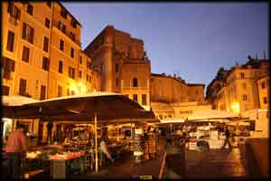 campo dei fiori--dawn